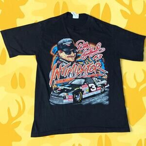 vintage Dale Earnhardt "The Intimidator" NASCAR graphic tee size L